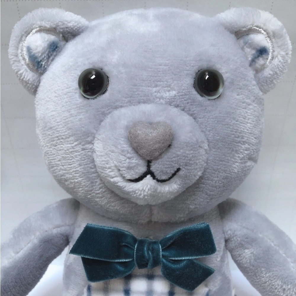 Embellished Laura Ashley Blue Grey Teddy Bear 🧸💙🩶